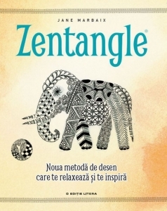 Zentangle - carte de colorat